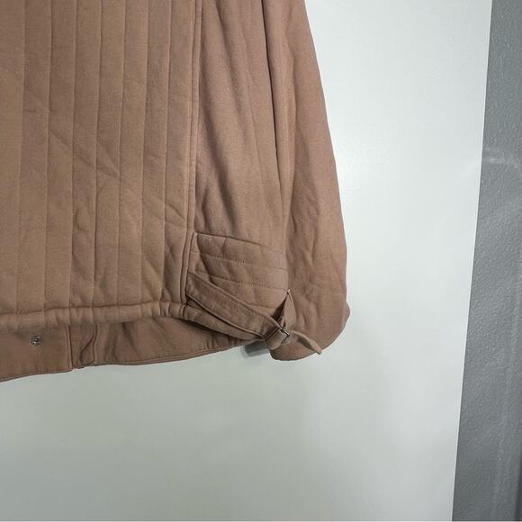 Free People Oversized Knit Quilted Jacket M/L NWT - Picture 11 of 13